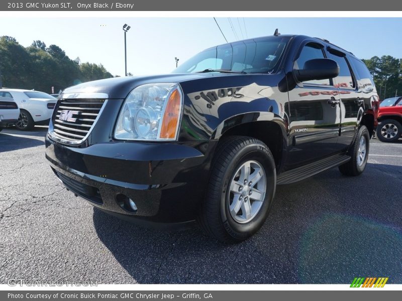Onyx Black / Ebony 2013 GMC Yukon SLT
