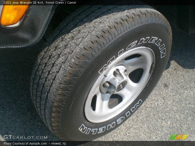 Forest Green / Camel 2001 Jeep Wrangler SE 4x4