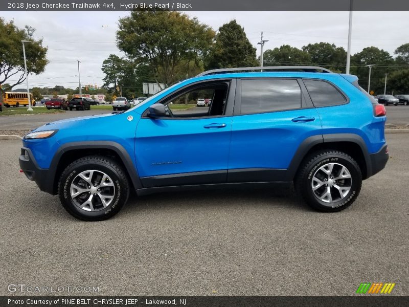 2018 Cherokee Trailhawk 4x4 Hydro Blue Pearl