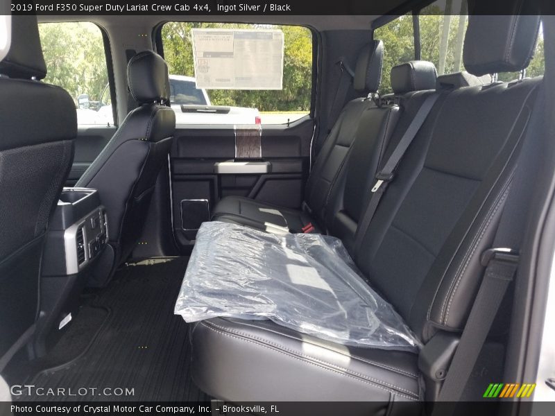 Rear Seat of 2019 F350 Super Duty Lariat Crew Cab 4x4