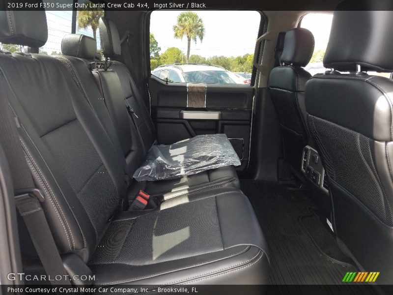 Rear Seat of 2019 F350 Super Duty Lariat Crew Cab 4x4