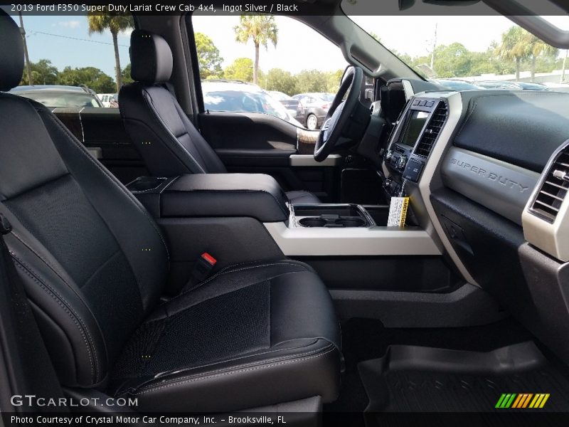 Front Seat of 2019 F350 Super Duty Lariat Crew Cab 4x4