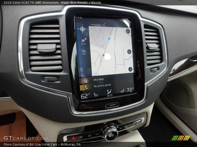 Navigation of 2019 XC90 T6 AWD Momentum