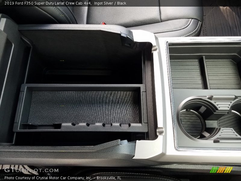 Ingot Silver / Black 2019 Ford F350 Super Duty Lariat Crew Cab 4x4