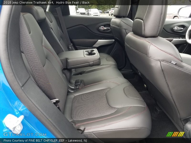 Rear Seat of 2018 Cherokee Trailhawk 4x4