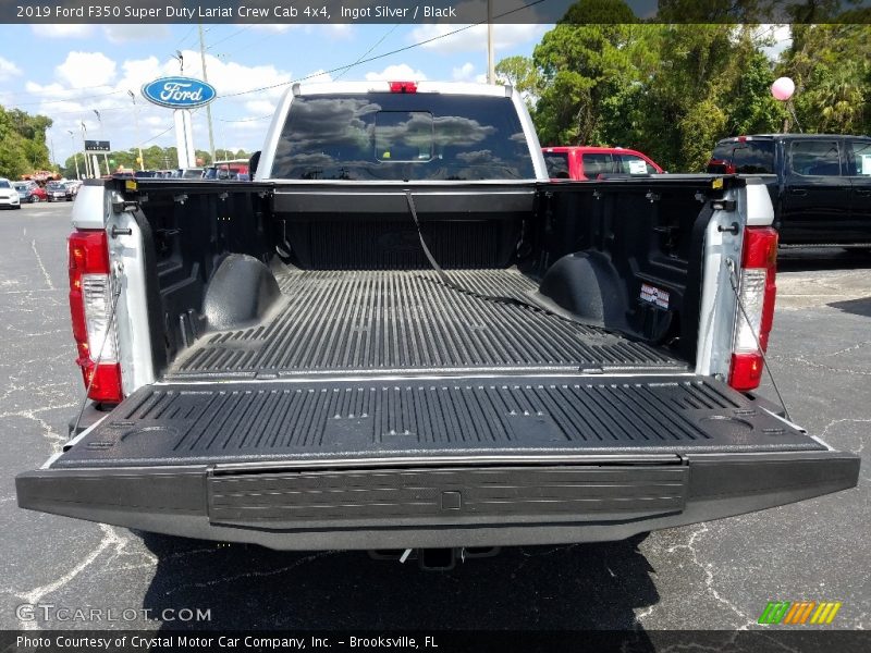 Ingot Silver / Black 2019 Ford F350 Super Duty Lariat Crew Cab 4x4