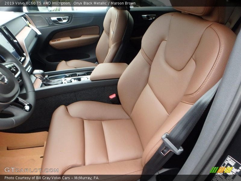 Front Seat of 2019 XC60 T5 AWD Inscription
