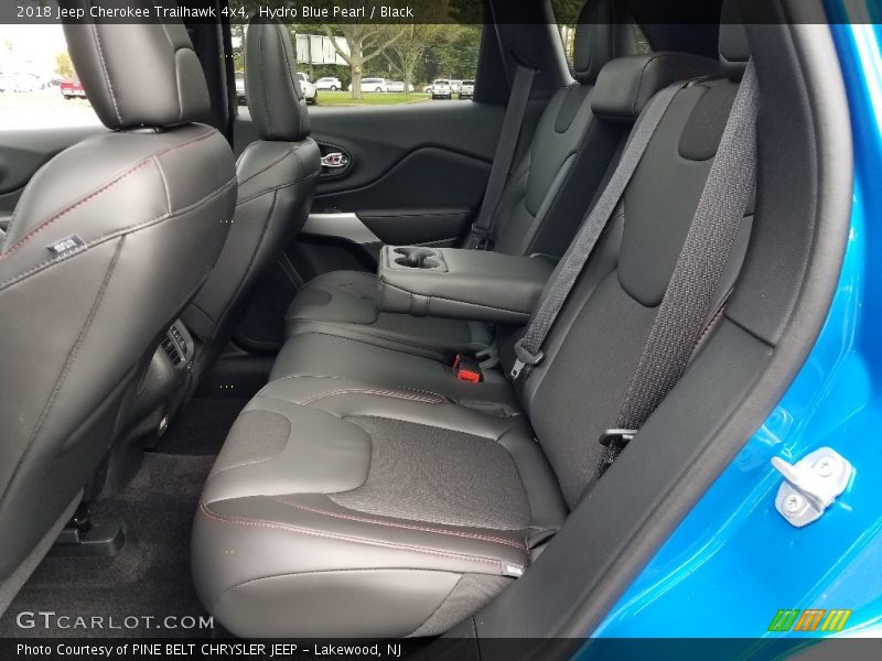 Rear Seat of 2018 Cherokee Trailhawk 4x4