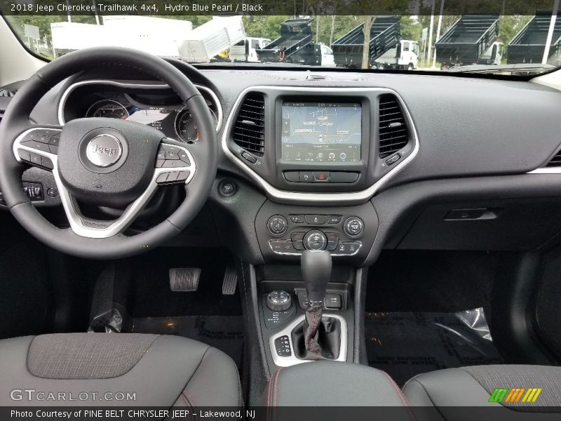 Dashboard of 2018 Cherokee Trailhawk 4x4