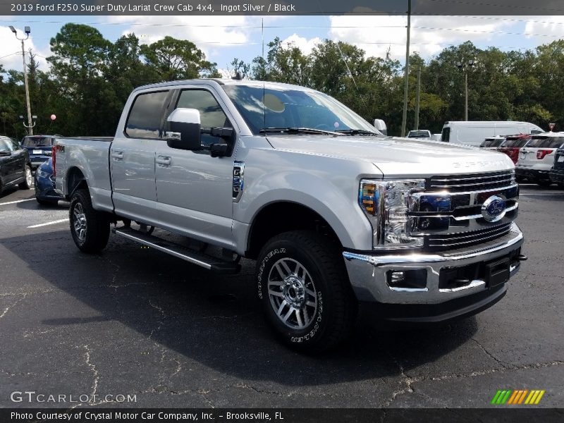  2019 F250 Super Duty Lariat Crew Cab 4x4 Ingot Silver