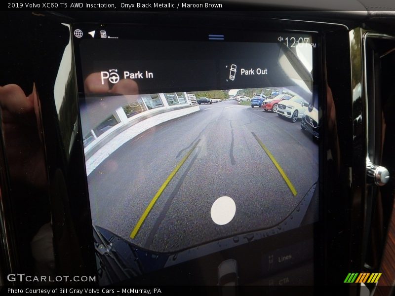 Onyx Black Metallic / Maroon Brown 2019 Volvo XC60 T5 AWD Inscription