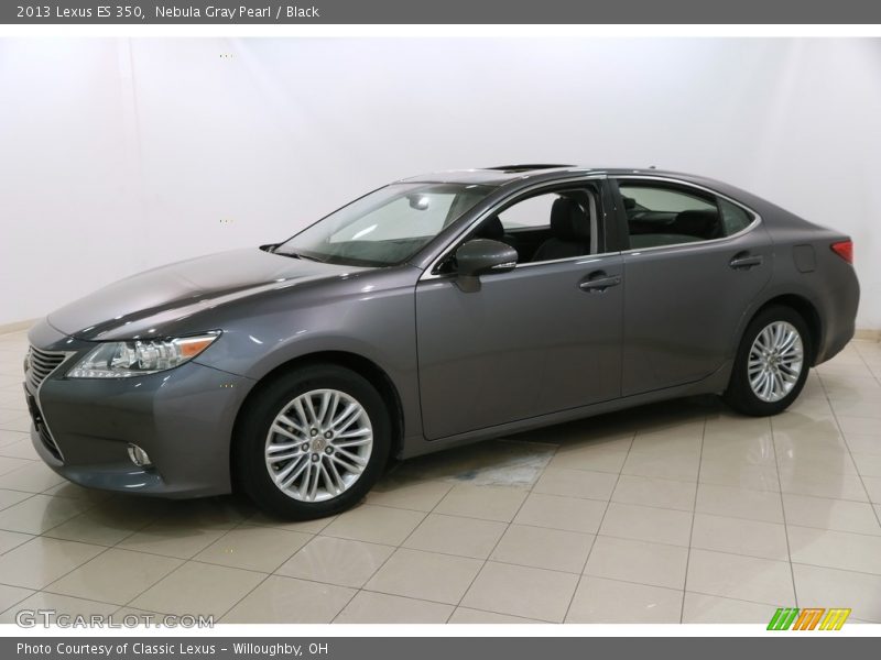 Nebula Gray Pearl / Black 2013 Lexus ES 350