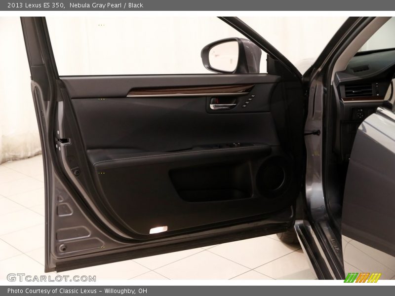 Nebula Gray Pearl / Black 2013 Lexus ES 350