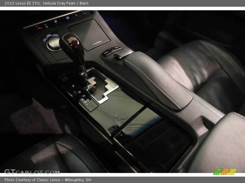 Nebula Gray Pearl / Black 2013 Lexus ES 350