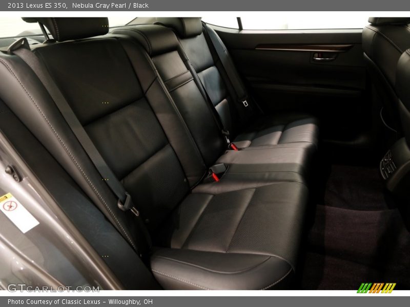 Nebula Gray Pearl / Black 2013 Lexus ES 350