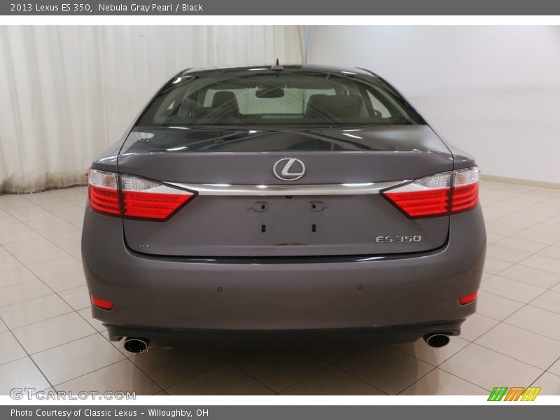 Nebula Gray Pearl / Black 2013 Lexus ES 350