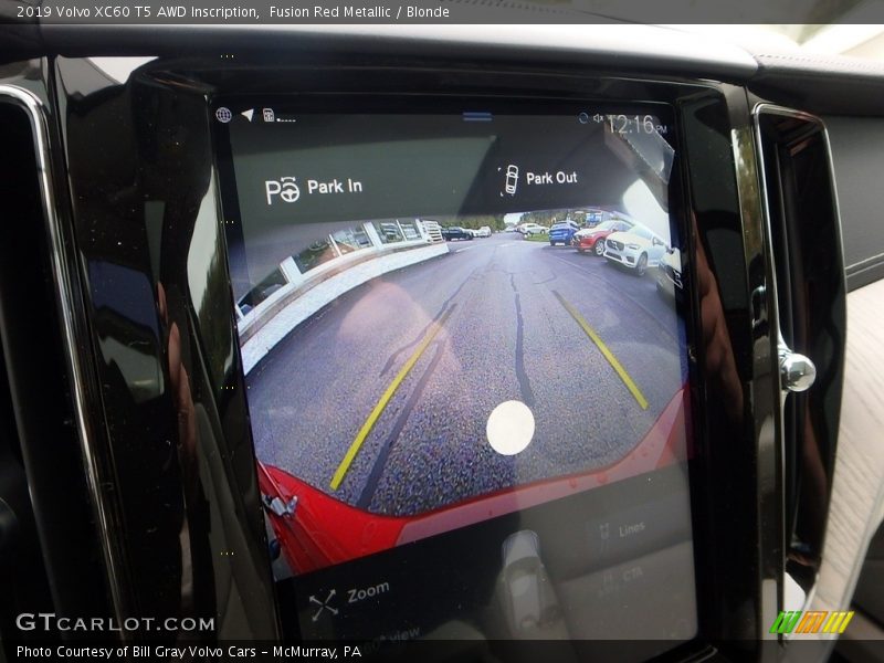 Fusion Red Metallic / Blonde 2019 Volvo XC60 T5 AWD Inscription