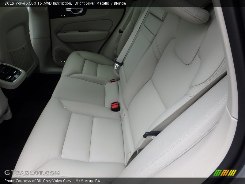 Rear Seat of 2019 XC60 T5 AWD Inscription