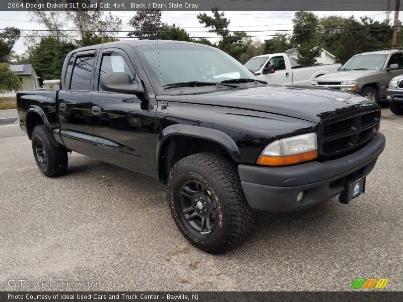 Black / Dark Slate Gray 2004 Dodge Dakota SLT Quad Cab 4x4