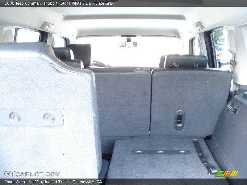 Stone White / Dark Slate Gray 2008 Jeep Commander Sport