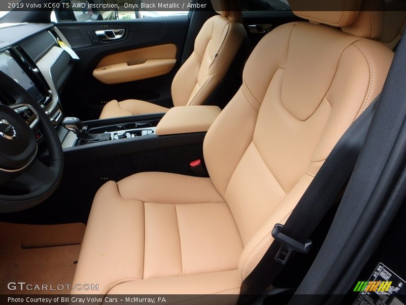  2019 XC60 T5 AWD Inscription Amber Interior