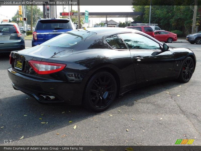 Nero (Black) / Beige 2008 Maserati GranTurismo