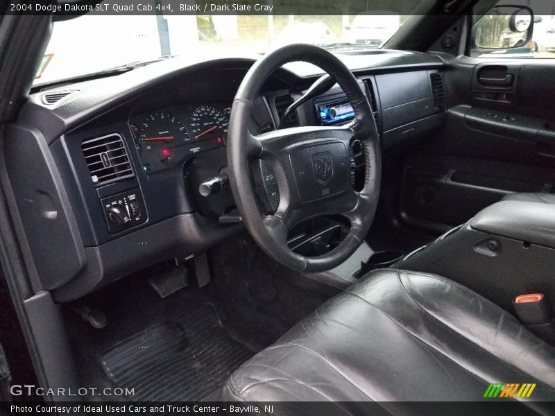 Black / Dark Slate Gray 2004 Dodge Dakota SLT Quad Cab 4x4
