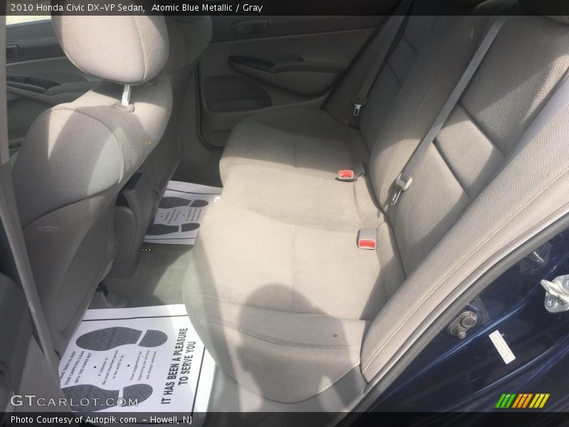 Atomic Blue Metallic / Gray 2010 Honda Civic DX-VP Sedan
