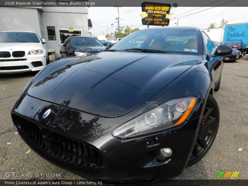 Nero (Black) / Beige 2008 Maserati GranTurismo