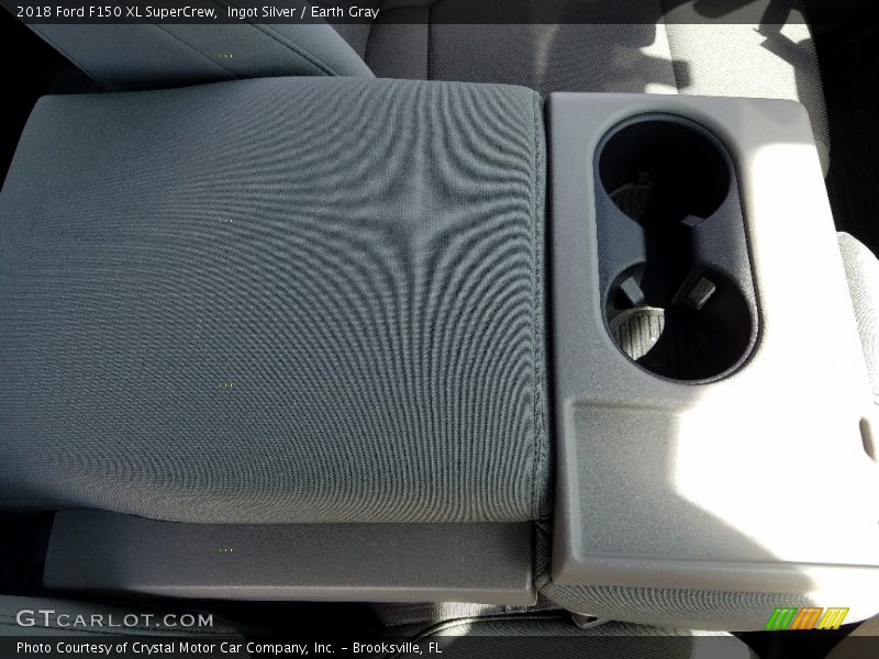 Ingot Silver / Earth Gray 2018 Ford F150 XL SuperCrew