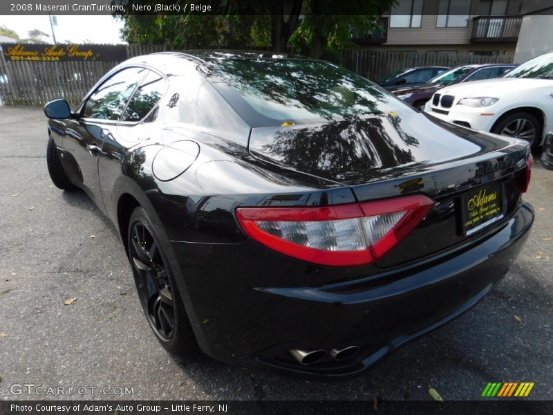 Nero (Black) / Beige 2008 Maserati GranTurismo