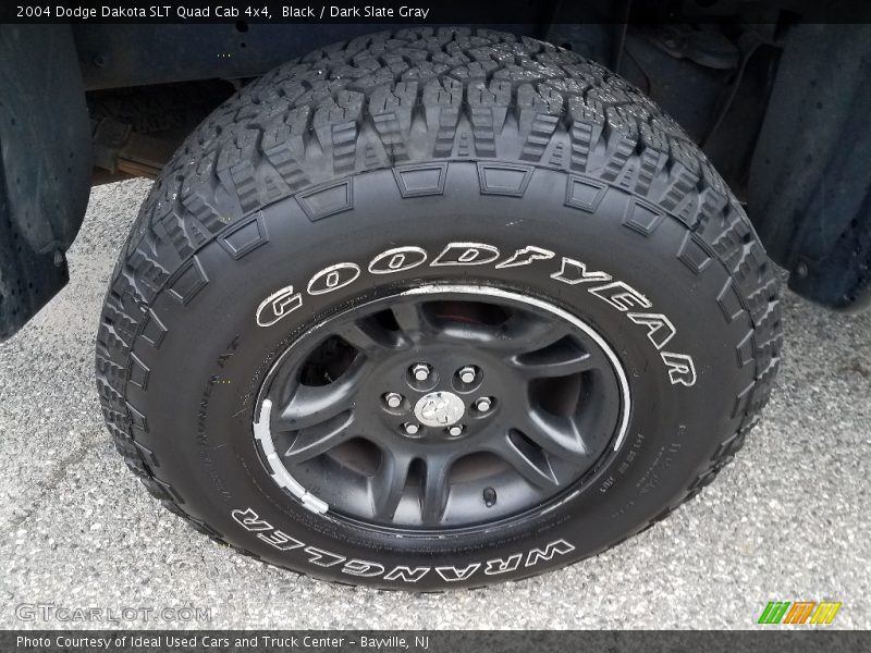 Black / Dark Slate Gray 2004 Dodge Dakota SLT Quad Cab 4x4