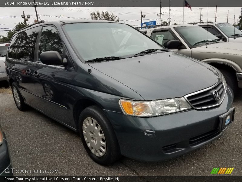 Sage Brush Pearl / Ivory 2004 Honda Odyssey LX