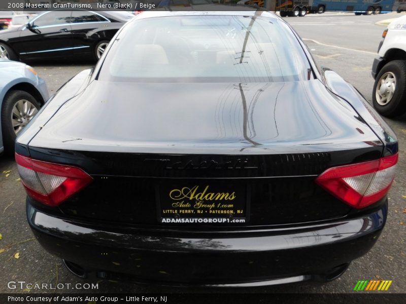 Nero (Black) / Beige 2008 Maserati GranTurismo