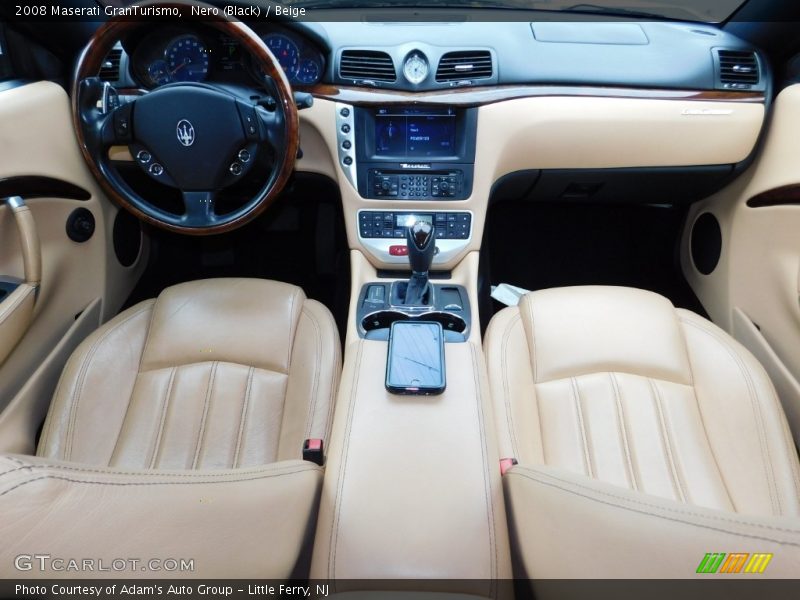 Nero (Black) / Beige 2008 Maserati GranTurismo