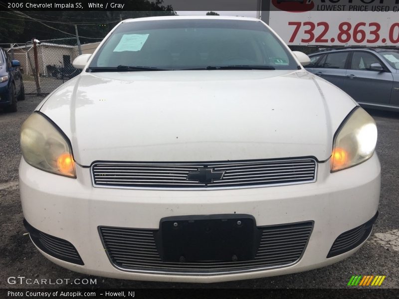 White / Gray 2006 Chevrolet Impala SS
