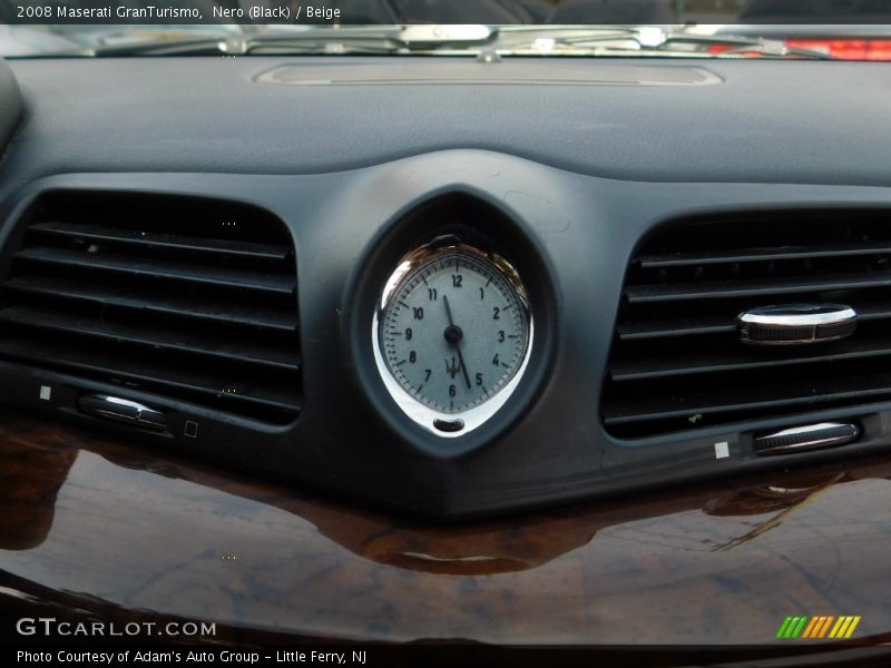 Nero (Black) / Beige 2008 Maserati GranTurismo