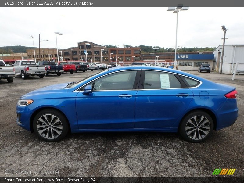  2019 Fusion SEL AWD Velocity Blue