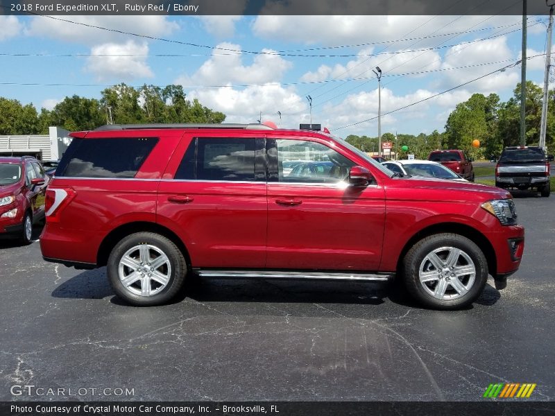 Ruby Red / Ebony 2018 Ford Expedition XLT