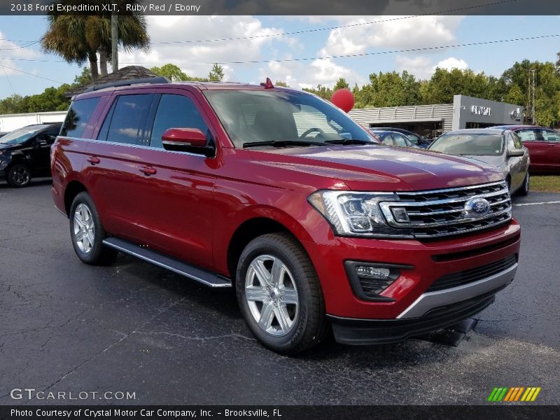Ruby Red / Ebony 2018 Ford Expedition XLT