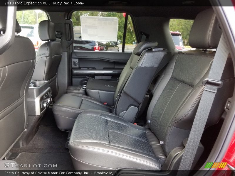 Rear Seat of 2018 Expedition XLT