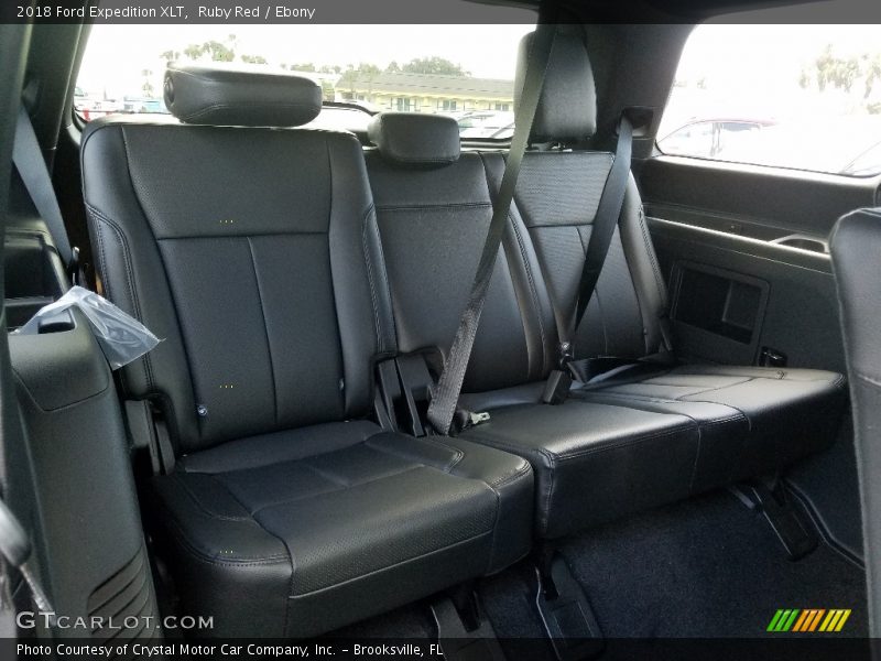 Rear Seat of 2018 Expedition XLT