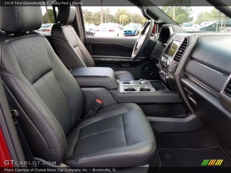 Front Seat of 2018 Expedition XLT