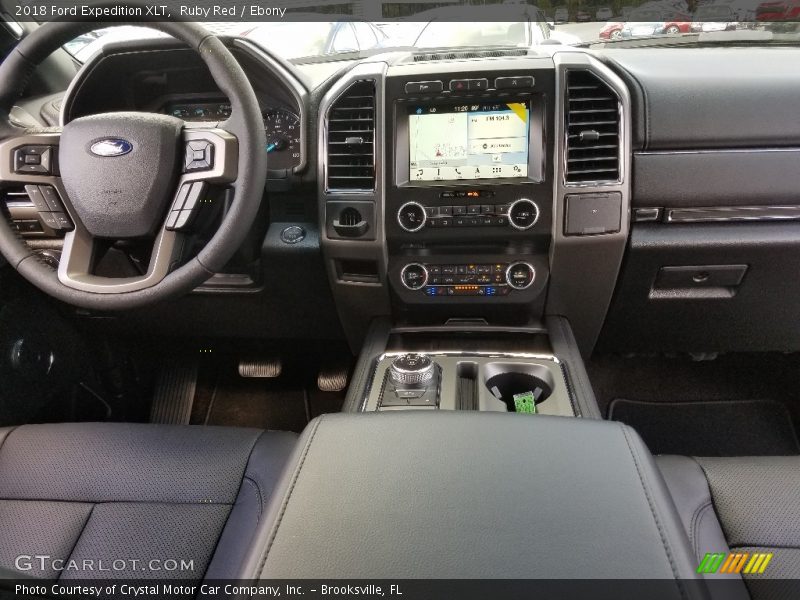Dashboard of 2018 Expedition XLT