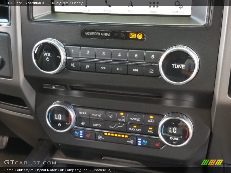 Controls of 2018 Expedition XLT