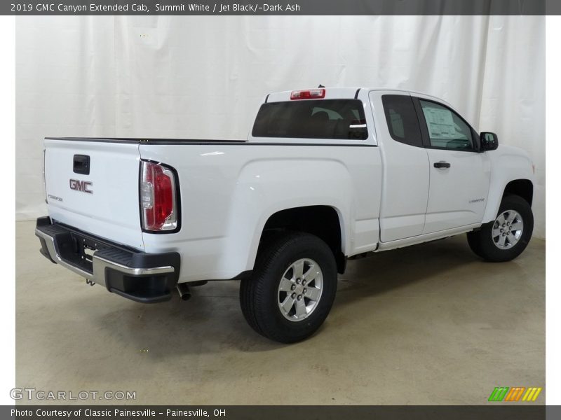 Summit White / Jet Black/­Dark Ash 2019 GMC Canyon Extended Cab