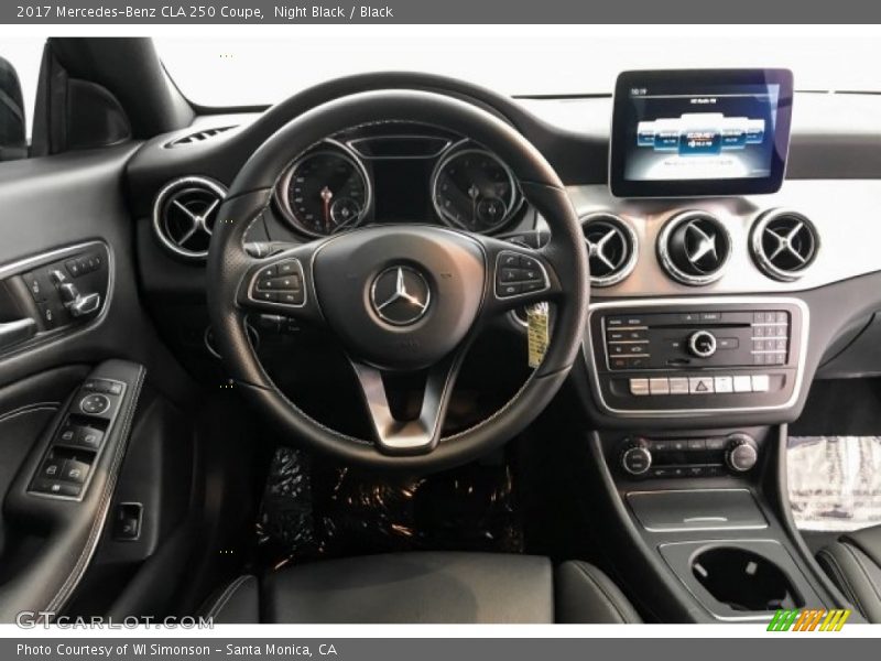 Night Black / Black 2017 Mercedes-Benz CLA 250 Coupe