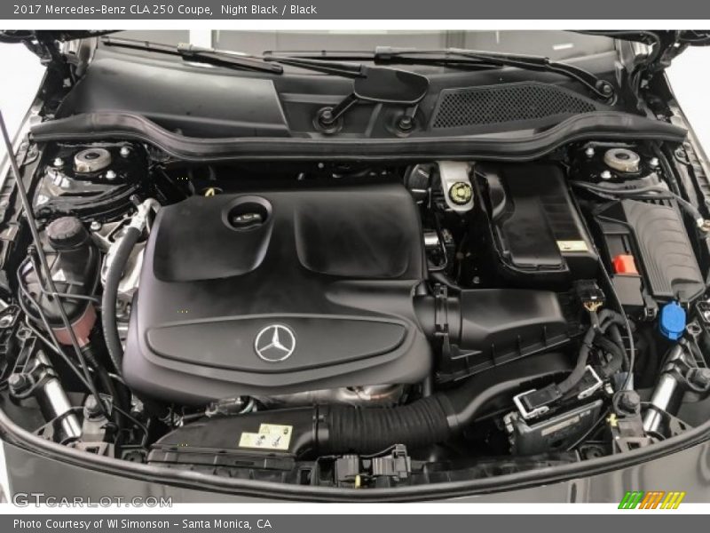 Night Black / Black 2017 Mercedes-Benz CLA 250 Coupe