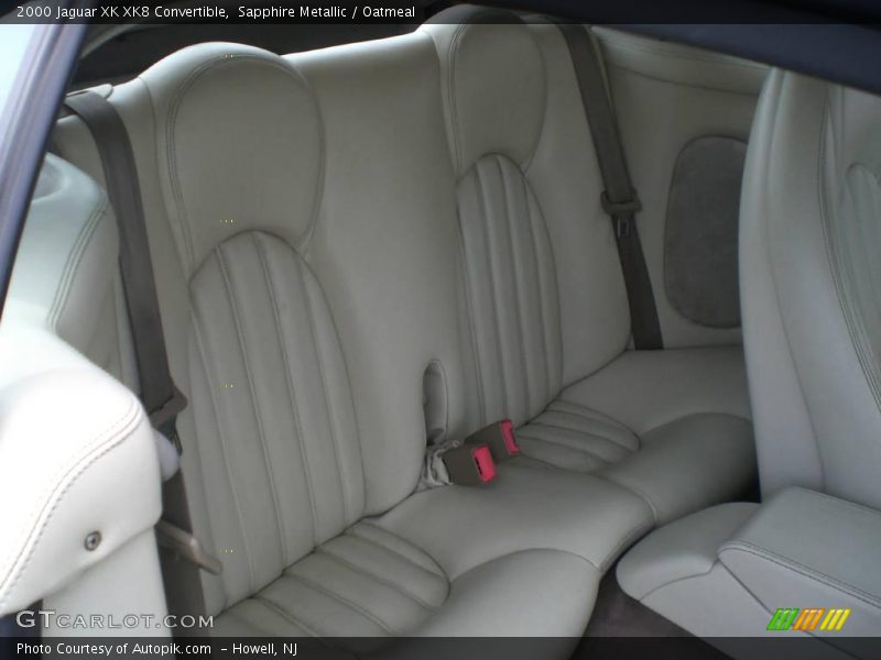 Sapphire Metallic / Oatmeal 2000 Jaguar XK XK8 Convertible