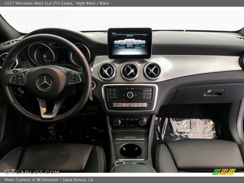 Night Black / Black 2017 Mercedes-Benz CLA 250 Coupe